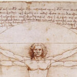 Leonardo da Vinci - Vitruvianischer Mensch (1492)