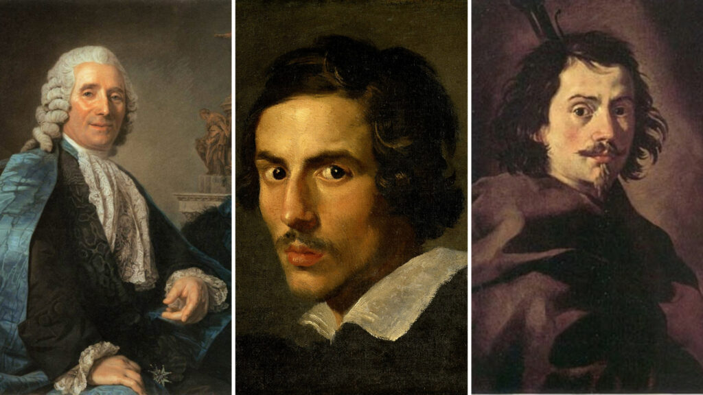 Jean-Baptiste Pigalle - Francesco Borromini - Gian Lorenzo Bernini