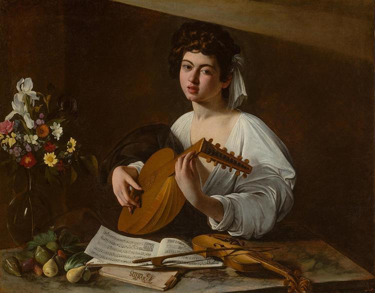 Caravaggio - The Lute Player (1596)