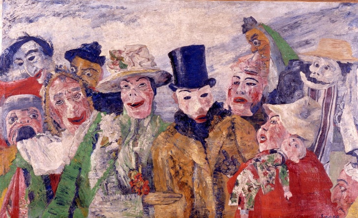 James Ensor - The Intrigue (1890)